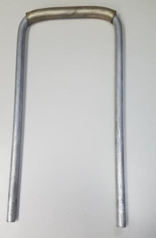 5/8" FORMED SUPPORT ROD, 41 3/4" - INCLUDES 7 3/4" CLEAR HOSE