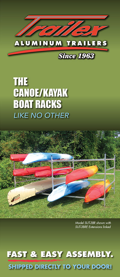 Trailex Canoe Kayak Boat Rack
