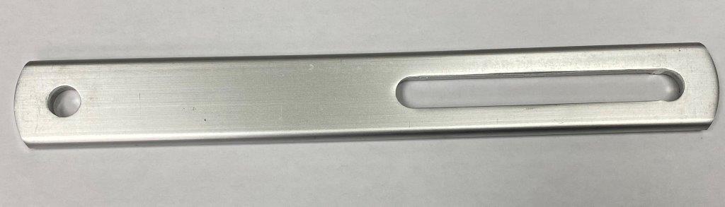 1/4 X 1 1/8 X 8 3/4" SLOTTED UPRIGHT BRACKET