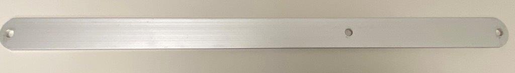 1/4 X 2 X 29 3/4" REAR LOAD RAMP BAR (ANODIZED)