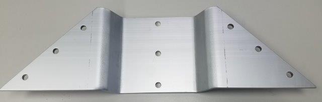 1/4 X 6 X 22" OFFSET BOTTOM APEX PLATE