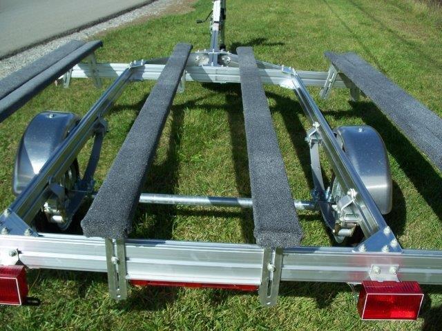8' Twin Center Bunks (Pair) With 12" Adjustable Brackets For Hard Bottom Inflatables