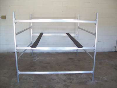 WOOD BUNKS FOR 3 AND 4 BOAT RACK (1 PAIR)