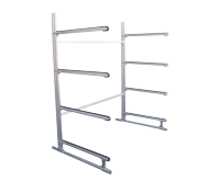 Free Standing Rack for Four Canoes or Kayaks (SUT-4CKR) 