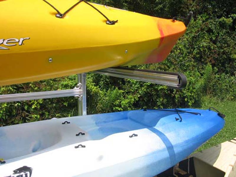 Free Standing Rack for Three Canoes or Kayaks (SUT-3CKR)