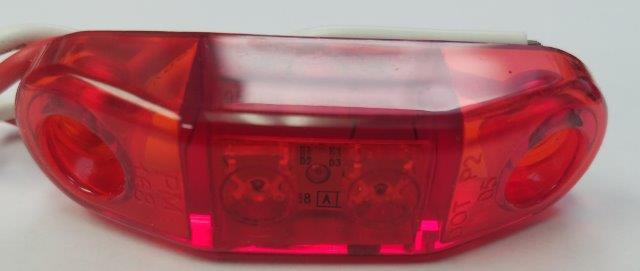 LED CLEARANCE LIGHT FOR FENDER - RED