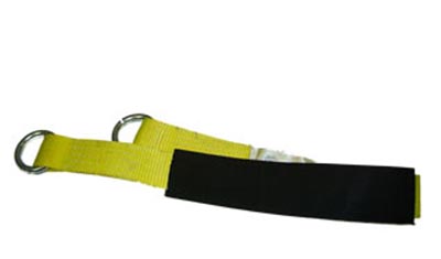 36" Axle Straps With 12" Cordura Sleeve With Dee Rings