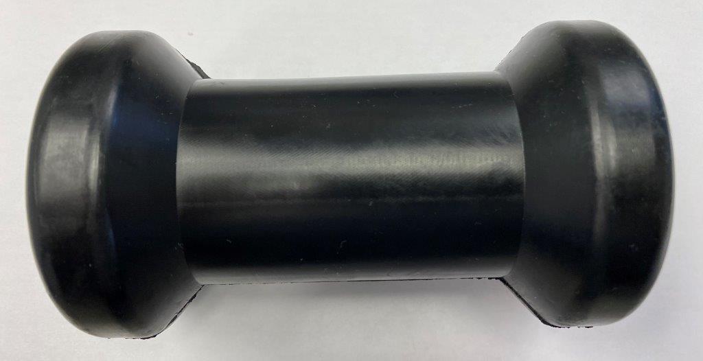 5" SPOOL ROLLER WITH 1/2" SHAFT