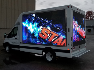 LED Advertising Truck