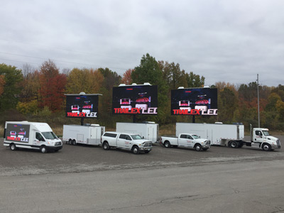 LED Advertising Truck