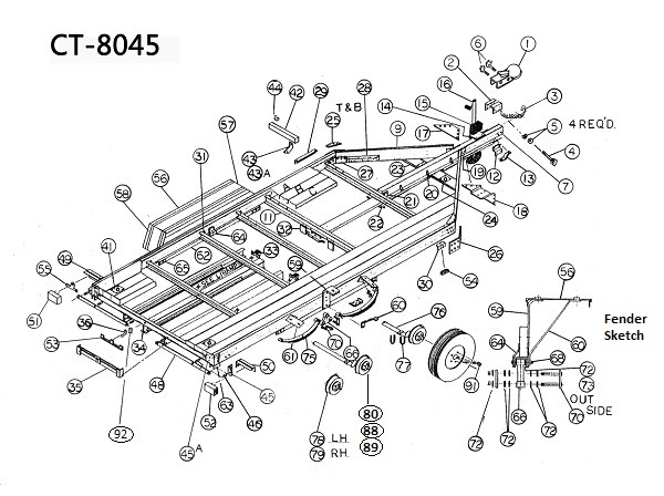 CT-8045 Parts