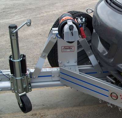 Raised Winch Platform (Less Winch) Needed With 4-208 Hand Winch