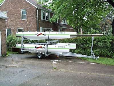 2 Boat Carrier Option For Mir20/Nacra6.0 With Clean Crossbars (Must Order 1-609Opt And 1-408Opt)
