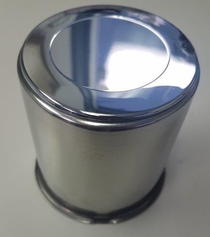 STAINLESS STEEL CENTER CAP 3.195