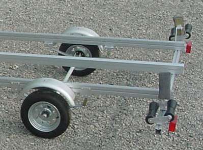 Double 8" Rolls In Pivoting Cages And Alignment Guides For Rear Crossmember For Tx-418-20Lp