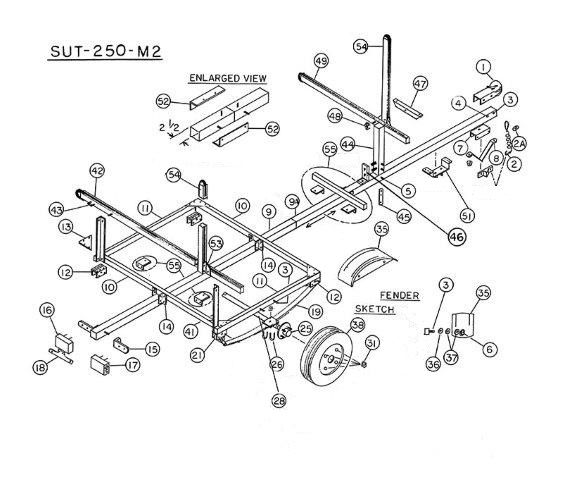 SUT-250-M2 Parts