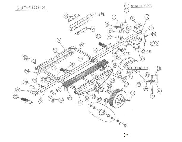 SUT-500-S Parts