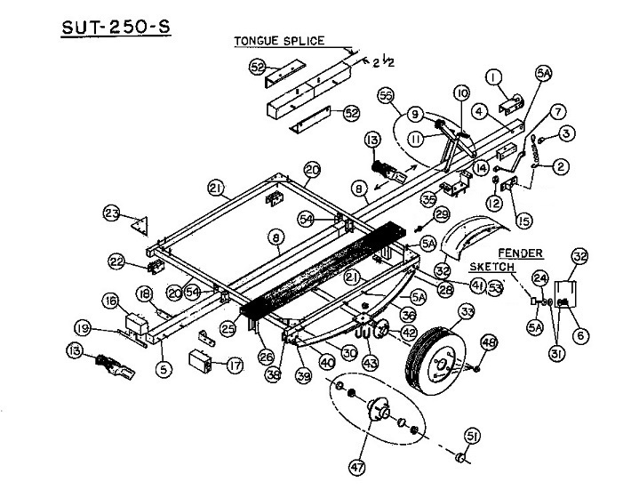 SUT-250-S Parts