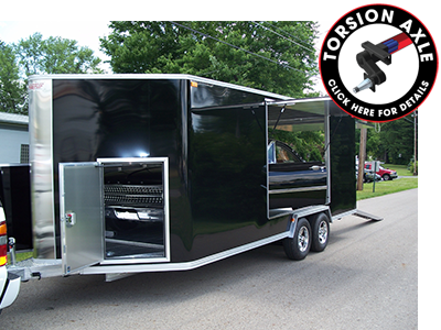 Enclosed Heavy Duty Car Trailer (CTE-80210HD)