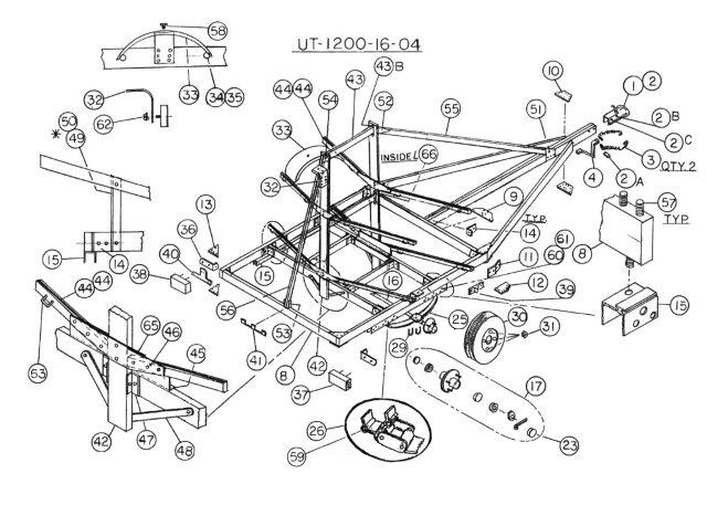 UT-1200-16-04 Parts