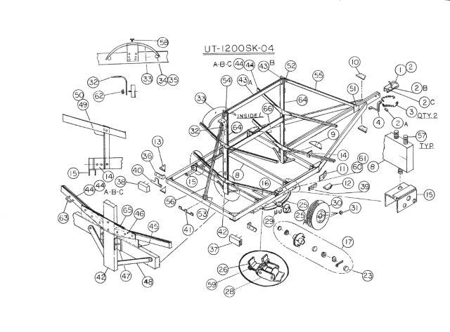 UT-1200SK-04 Parts