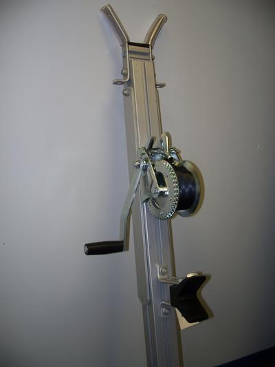 48" FRONT MAST STAND, INCLUDES 1500 POUND WINCH