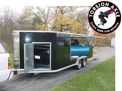 Enclosed Sports Car Trailer (CTE-84180T)     